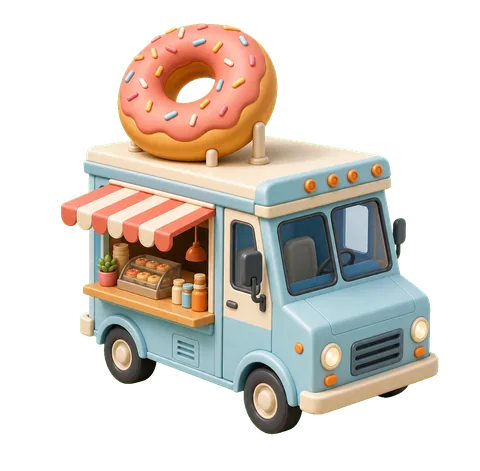 Food Truck Bumper artwork