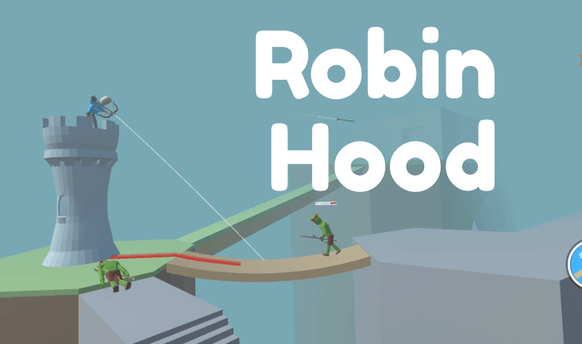 Robin Hood Voxel artwork