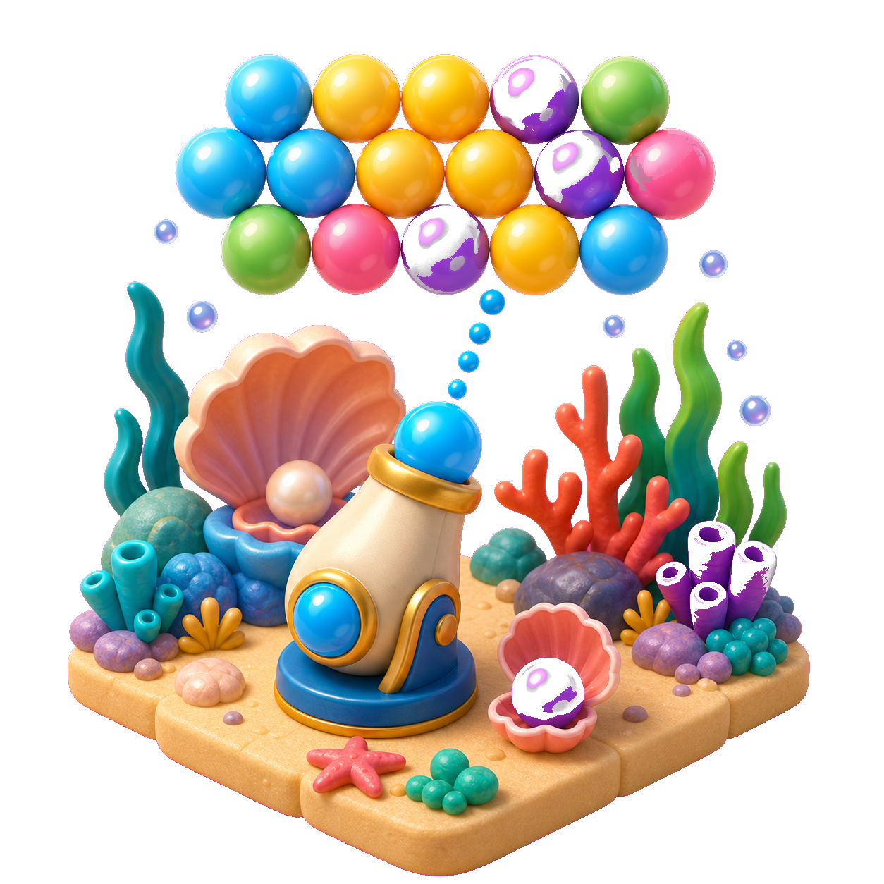 Sea Bubble Shooter artwork